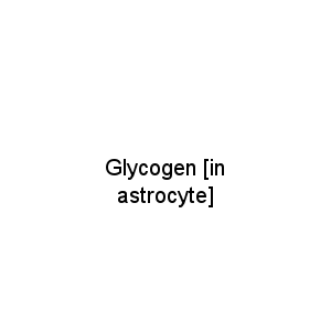 Glycogen [in astrocyte]
